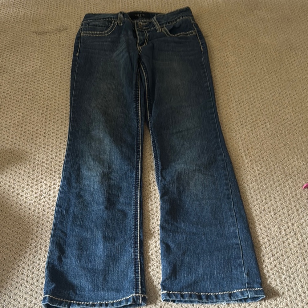 Nine west embellished boot cut
